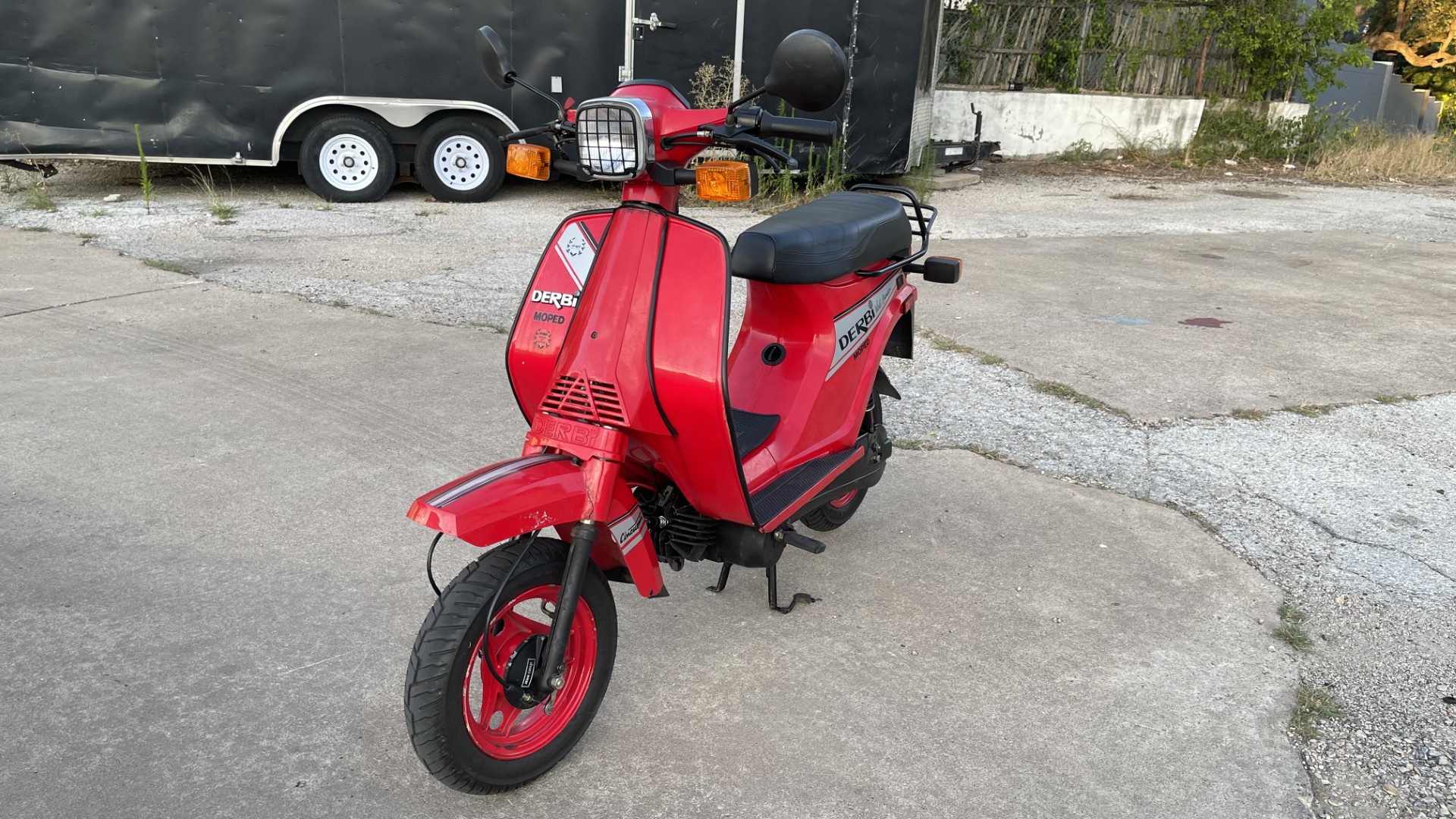 1989 Derbi World Champion DS50 Moped Scooter - Austin Mopeds Inventory